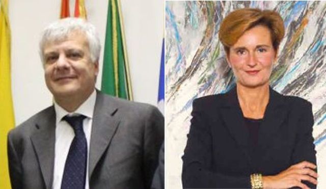 I ministri Gianluca Galletti e Federica Guidi. Fonte ministero dello Sviluppo economico.