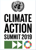 Fonte immagine: Logo climate action summit 2019